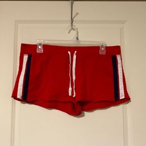 👓 Red Side-Stripe Active Shorts 👓